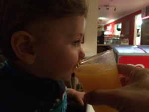 Endlich Orangensaft!