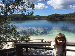 Paula am Lake Mckenzie