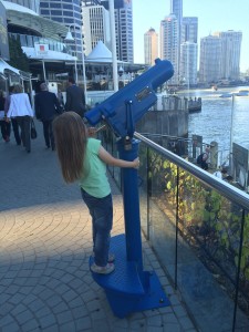 Paula am Eagle Street Pier