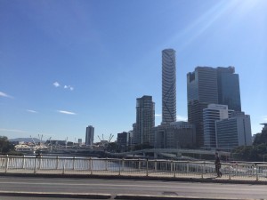 Blick auf die Skyline