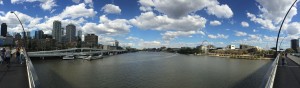 Auf der Victoria Bridge