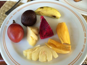 Frühstück auf Bali
